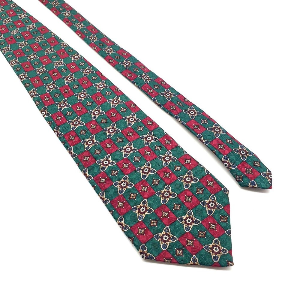 Retro Design Studios Mens Necktie Accessory Office Work Casual Dad Gift Maroon